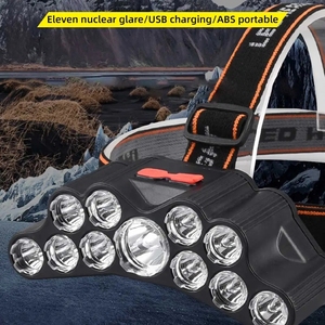 4 chế độ không thấm nước nguồn ánh sáng kép cảm biến chuyển động có thể sạc lại brightbeam Đèn pha revie - Product Image 2