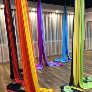 Pilates & <span class=keywords><strong>Yoga</strong></span> Swing Soie Aérienne Hamac <span class=keywords><strong>Volant</strong></span> Ensemble Tissu en Nylon Exercices de Fitness & Fitness Aérien <span class=keywords><strong>Yoga</strong></span> Pilates Hamac - Product Image 6