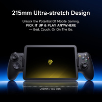 Manette de jeu mobile EasySMX M20 USB-C, manette télescopique avec joysticks à effet Hall pour téléphones et tablettes Android et iOS