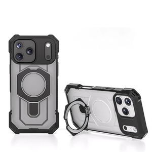 Étui de téléphone magnétique pliable avec support pour <span class=keywords><strong>iPhone</strong></span> 16 17 Pro Max, protection des coins, compatible avec la charge sans fil, CHAOYIDIAN - Product Image 5