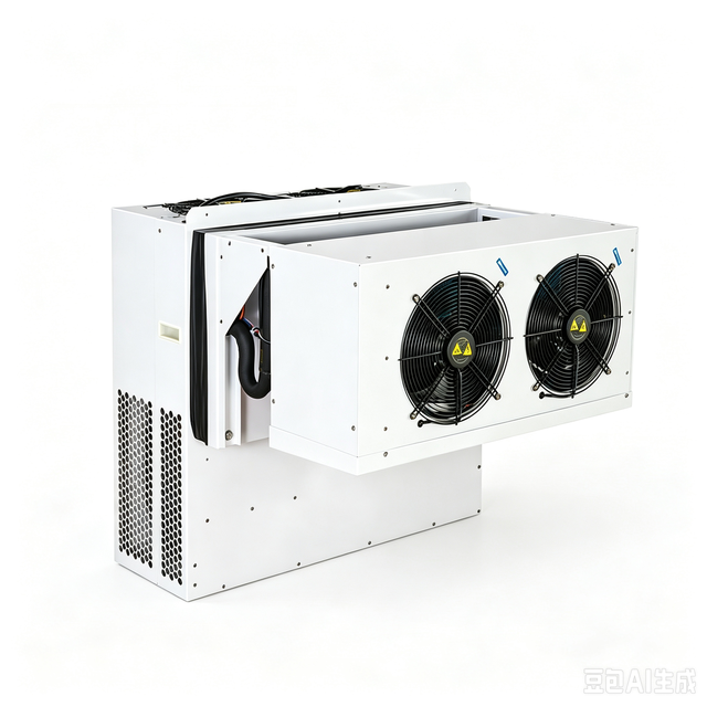 Wall Mounted Monoblock Refrigeration Unit, Integrated Cooling System for Walk in Cooler and Fruit Vegetable Cold Storage