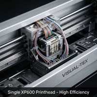 Impresora Digital A3 DTF XP600 para Personalización de Logotipos en Prendas de Vestir, Plotter de Transferencia Térmica Textil de Alta Resolución