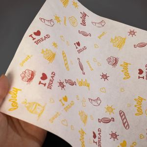 Papel de Envoltura para Alimentos, Papel para Envolver Hamburguesas y Sándwiches, Antigrasa, con Logotipo Personalizado - Product Image 3