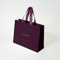 Bolsas de papel impresas de marca de ropa personalizada con su propio logotipo, bolsas de papel de compras de cartón, bolsas de regalo para pequeñas empresas