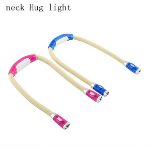 Nuevo estilo abrazó Luz Portátil Lámpara de lectura Led tejido suéter colgando de la lámpara de la cueva de iluminación luz de libro cuello lámpara - Product Image 5