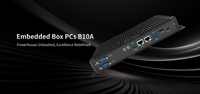Mini PC industrial sin ventilador Intel I5/i7 8GB RAM 128GB SSD Windows 11 computadora de escritorio para oficina y uso integrado