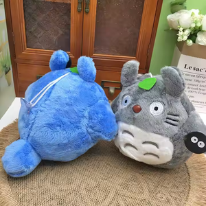 <span class=keywords><strong>Hayao</strong></span> <span class=keywords><strong>Miyazaki</strong></span> Anime Totoro en peluche <span class=keywords><strong>dessin</strong></span> <span class=keywords><strong>animé</strong></span> pendentif oreiller pour enfants cadeau griffe Machine poupée peluche Animal en peluche jouet - Product Image 3