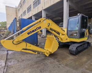 Original Paint Used Komatsu PC56 Mini Excavator Stable Quality For Long Term Working - Product Image 4
