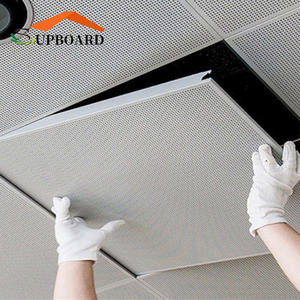 Tuiles en aluminium du <span class=keywords><strong>plafond</strong></span> <span class=keywords><strong>faux</strong></span> <span class=keywords><strong>60</strong></span>*<span class=keywords><strong>60</strong></span> en métal d'anti rayonnement électromagnétique - Product Image 2