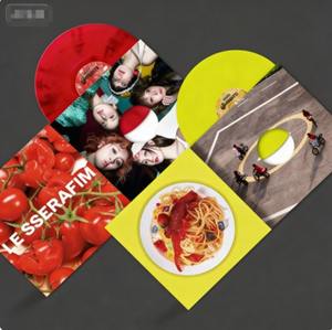 LE SSERAFIM - Primer álbum sencillo SPAGHETTI - Vinilo LP K-pop - Edición limitada - Disco Fearnot - Mercancía oficial Source Music - Product Image 5