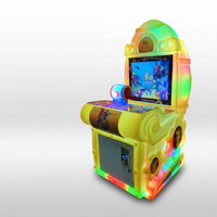 Équipement de divertissement d'arcade, jeu de pêche chanceuse pour aire de jeux pour enfants avec écran HD de 21 pouces et alimentation électrique