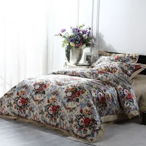 silk bedding sets for hotel satin bedding set China supplier comforter sets