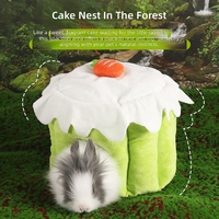 Vente directe fabricant : Lit pour animaux de compagnie en coton style gâteau sans fond pour cochon d'Inde et lapin – Vente en gros