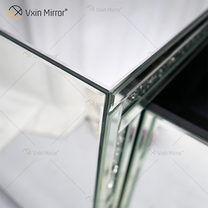 Mobile <span class=keywords><strong>TV</strong></span> in Stile Moderno Argento Nuovo Design con Specchio e Camino Arredamento per Soggiorno - Product Image 6