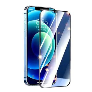 New Full Coverage Anti-Spy Tempered Glass Film 9H Hardness Silk Screen Protector with No Bubbles iPhone 13 Pro Max Mobile Phone