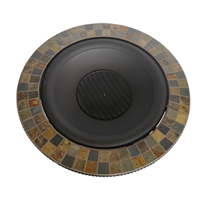 Trépied <span class=keywords><strong>Barbecue</strong></span> Poêle Camping Bonfire Party Réchauffement Cuisson <span class=keywords><strong>Brasero</strong></span> BBQ Fire Pit Avec Mesh Cover - Product Image 4