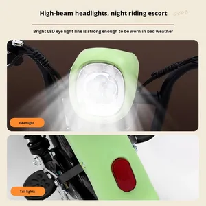 Nueva bicicleta eléctrica estándar nacional para adultos bicicleta de pedal de viaje de dos ruedas personalizada - Product Image 3