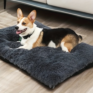 Estera de cama de perro de felpa larga gruesa cálida de invierno, estera de sofá de perro grande lavable, perrera suave para dormir, suministros para mascotas, productos para perros - Product Image 3