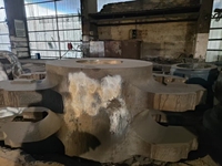 Base de machine-outil CNC en acier moulé robuste de qualité industrielle ZG230-450, grande base de moulage testée UT MT