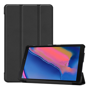 Trifold Stand Magnet Case Cover Hard Shell para Samsung <span class=keywords><strong>Galaxy</strong></span> <span class=keywords><strong>Tab</strong></span> <span class=keywords><strong>A</strong></span> 8,0 <span class=keywords><strong>2019</strong></span> 2017 P205 (con <span class=keywords><strong>S</strong></span> <span class=keywords><strong>Pen</strong></span> Edition) - Product Image 1