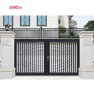 Portones de entrada, diseño de tubería de hierro, diseño de Puerta de Hierro, diseño de parrilla Simple para Villa - Product Image 2