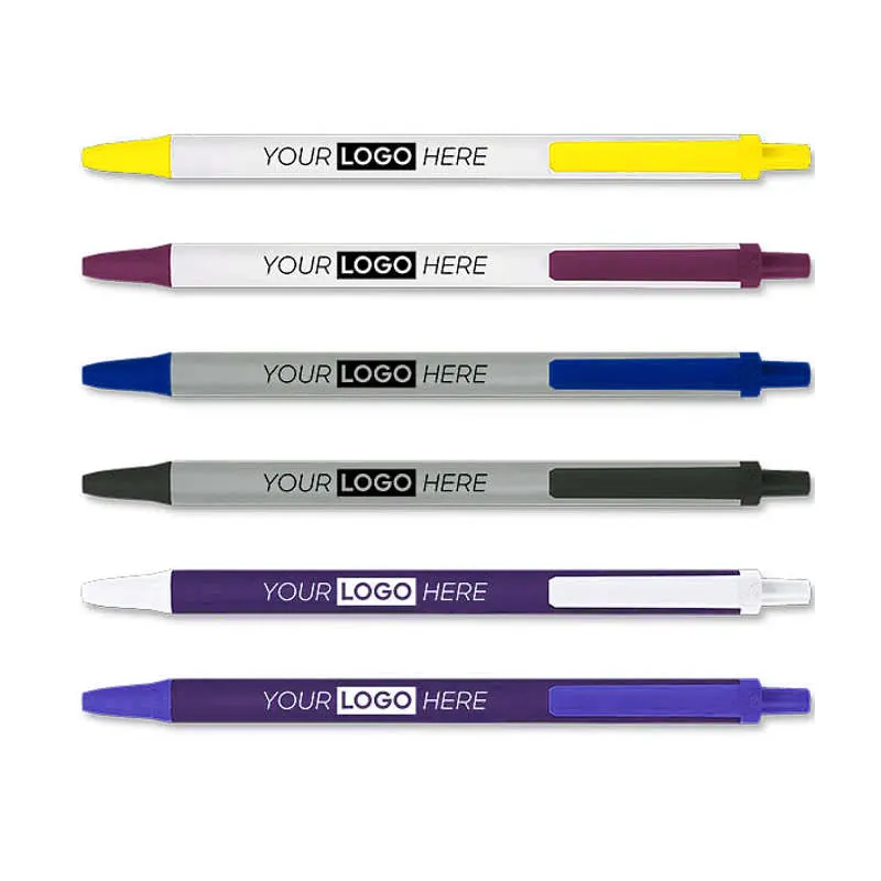 Op Maat Gemaakte Logo Betrouwbare Kwaliteit Kleurenselectie Die Overeenkomt Met Het Bedrijfsmerk Wegwerp Promotionele Pennen