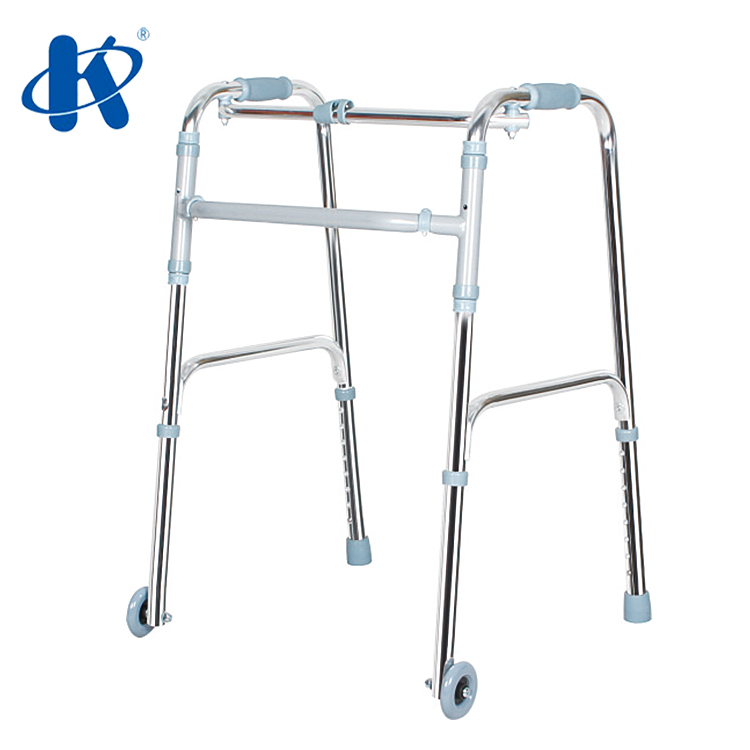 Kaiyang Ky912L-5" Heavy Duty Two Wheel Walker Elderly For Adults Bariatric Walker Disabled Walking Aids