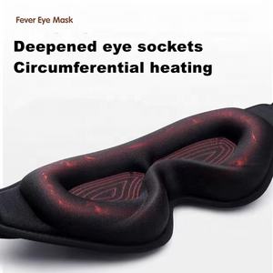 <span class=keywords><strong>Masque</strong></span> <span class=keywords><strong>de</strong></span> sommeil chauffant bandeau <span class=keywords><strong>de</strong></span> <span class=keywords><strong>nuit</strong></span>, <span class=keywords><strong>masque</strong></span> oculaire USB 3D pour hommes et femmes, bloquer la lumière pour un meilleur sommeil - Product Image 4