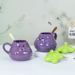 Taza de Porcelana con Diseño 3D Único y Personalizado, Taza de Cerámica Creativa para Café o Leche con Tapa, Apta para Alimentos, Lavavajillas y <span class=keywords><strong>Microondas</strong></span> - Product Image 2