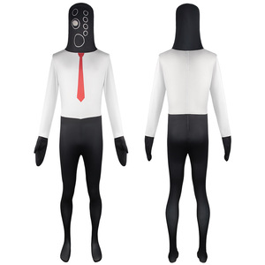 Disfraz de Cosplay de Skibidi Toilet, Traje de Cuerpo Entero para Juegos de Rol de Anime, Tallas S, M, L, XL, XXL, XXXL, 110, 120, 130, 140, 150 - Product Image 2