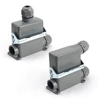 BYLJQ HE-016 HE-020 Heavy Duty Rectangular Connector 16A 500V Copper Contacts Hot Runner Small Power Plug for Equipment