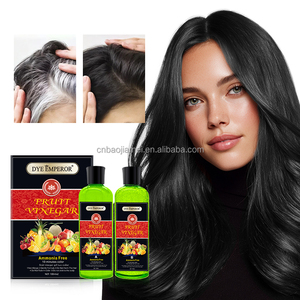 Tinta per capelli <span class=keywords><strong>permanente</strong></span> a basso contenuto di <span class=keywords><strong>ammoniaca</strong></span>, <span class=keywords><strong>senza</strong></span> sostanze chimiche, colore nero naturale, a base di erbe, gel 100ml*2, disponibile presso il produttore. - Product Image 4