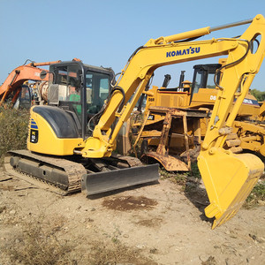Excavatrice Komatsu PC55 d'occasion de 5,5 tonnes, moteur Cummins, pompe hydraulique Kawasaki, moteur d'origine japonaise, 1200-2000 heures, 90% neuve - Product Image 6