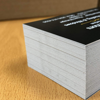 Cartes de visite personnalisées avec impression offset, design sur mesure, pelliculage et logo personnalisé pour petites entreprises