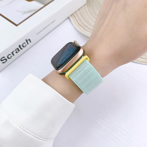 Bracelets de montre en nylon extensible pour <span class=keywords><strong>Apple</strong></span> <span class=keywords><strong>Watch</strong></span> Series 11 10 46mm 42mm SE 3 44mm <span class=keywords><strong>40mm</strong></span> <span class=keywords><strong>Ultra</strong></span> 2 49mm, bracelet sport souple pour femmes - Product Image 6