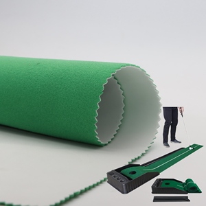 Vente directe usine – Tissu velours laminé imperméable haute densité pour <span class=keywords><strong>tapis</strong></span> de golf/tissu de table de <span class=keywords><strong>billard</strong></span>/sacs et valises unis pour garçons - Product Image 2