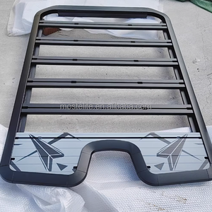 Accesorios de coche Portadores de carga de aluminio de alta calidad Plataforma de equipaje Portaequipajes para Hyundai Santa <span class=keywords><strong>Fe</strong></span> - Product Image 3