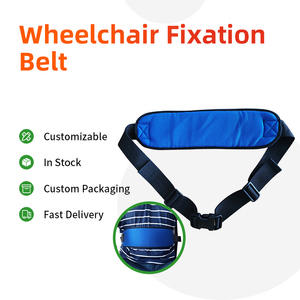Cinturón de seguridad para silla de ruedas, hebilla de liberación rápida, correa de sujeción para pacientes mayores, vendaje <span class=keywords><strong>el</strong></span>ástico de 5 cm de ancho, 77-170 cm - Product Image 1