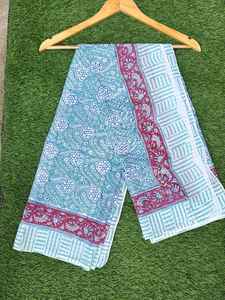 Pareo de Algodón con Estampado Artesanal, Ligero, Transpirable, Tradicional, para la Playa, Versátil, Accesorio de Ropa de Verano - Product Image 5