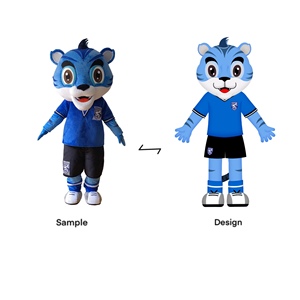 Trang phục mascot hổ lông thú tùy chỉnh, nhân vật hoạt hình, đồ hóa trang thú bông tùy chỉnh cho tiệc tùng, diễu hành, lễ hội - Product Image 1