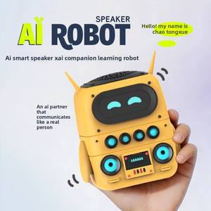 หุ่นยนต์การเรียนรู้ AI การ์ตูนหลากสี, ระบบจำลองตัวตน AI แบบกำหนดเอง, ลำโพงเพื่อการศึกษาสำหรับเด็กผ่าน WiFi - Product Image 4