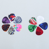 Médiators — médiators de guitare acoustique personnalisés, Logo coloré Oem, guitare de basse électrique, cellulite, 0.51mm, 0.81mm, 0.96mm, 1.4mm, réduction en vrac