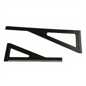 Vente flash : Règle multifonctionnelle de 60, 90, 120, 150 cm, outil de mesure de haute précision, règle de coupe en verre, règle en L, règle en R, règle triangulaire - Product Image 1