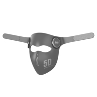 Masker Terapi Cahaya Merah 5D Klinis 510k Terapi Foton Genggam untuk Penggunaan di Rumah Pemutih 850nm Infrared LED Masker Wajah