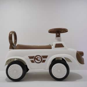 Voiture à bascule pour enfants, <span class=keywords><strong>4</strong></span> roues, à piles, en plastique durable et sûr, lecteur de musique MP3, cadeau d'anniversaire unisexe - Product Image 1