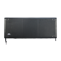 Système de sonorisation Line Array actif avec 2 enceintes satellites de 8 pouces et caisson de basses Line Array