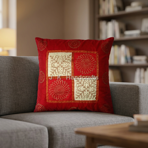 Housse de coussin brodée à la main - Product Image 4