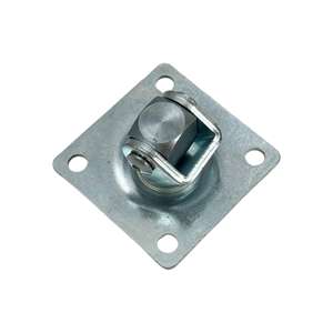 Charnière de porte réglable robuste charnières de soudage pivotantes plaque de vissage murale pour accessoires de porte à charnières réglables - Product Image 4