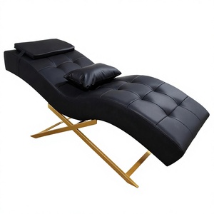 Custom Color Modern PU Luxury Spa Bed with High-Density Sponge for Facial & Lash Care Curved Eyelash Equipment - Product Image 1