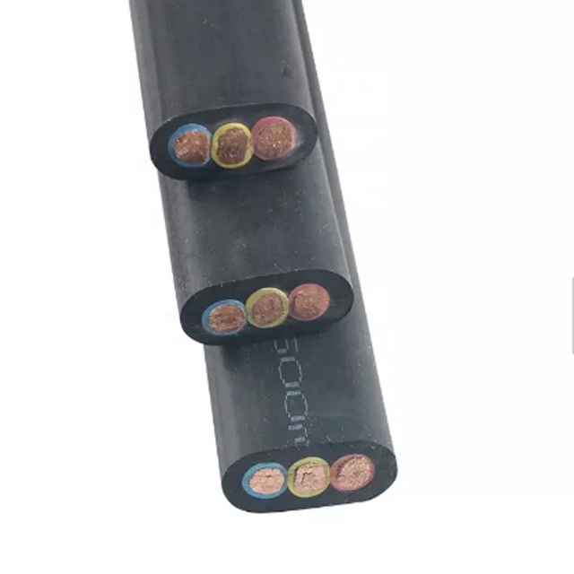 VDE Power Cable H05RR-F H05RN-F H07RN-F PVC EPR NBR CPE Rubber Cable Flat Copper Cable